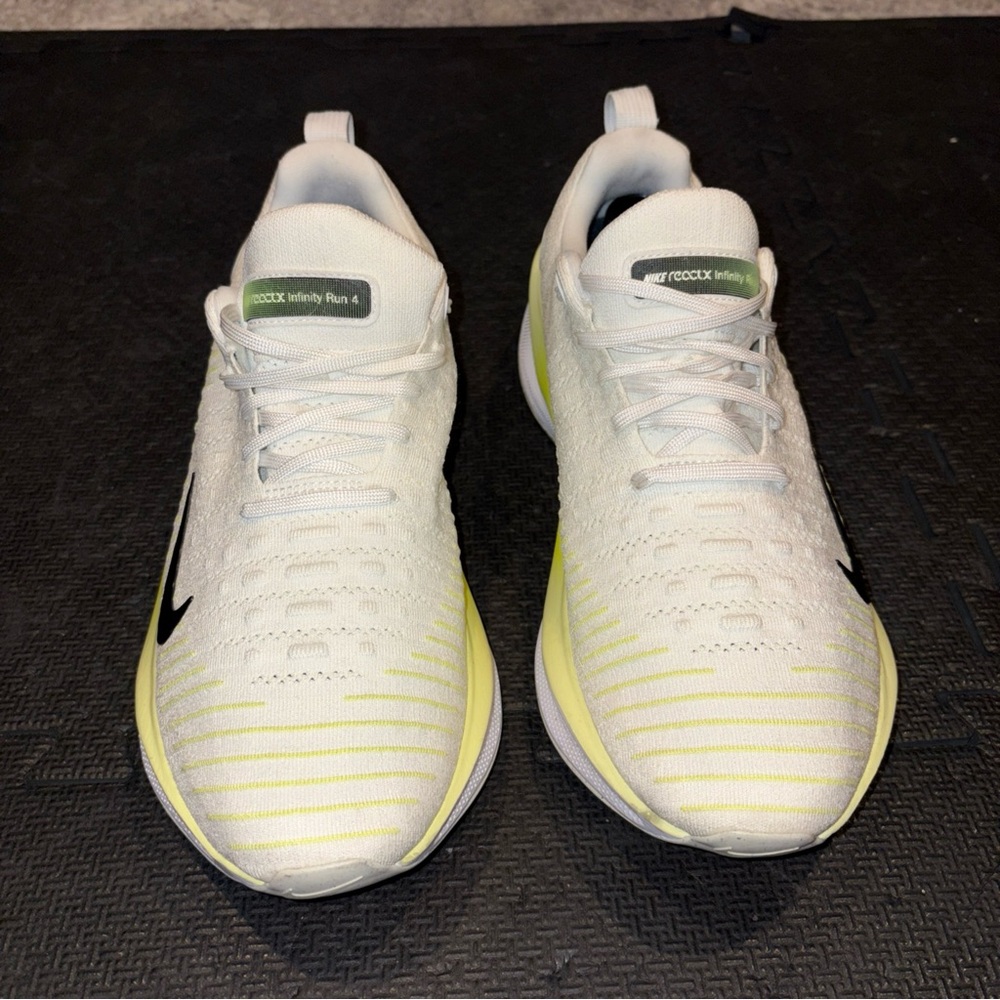Nike ReactX Infinity Run 4 Running White Lemon Twist DR2670 101 Men’s Size 13